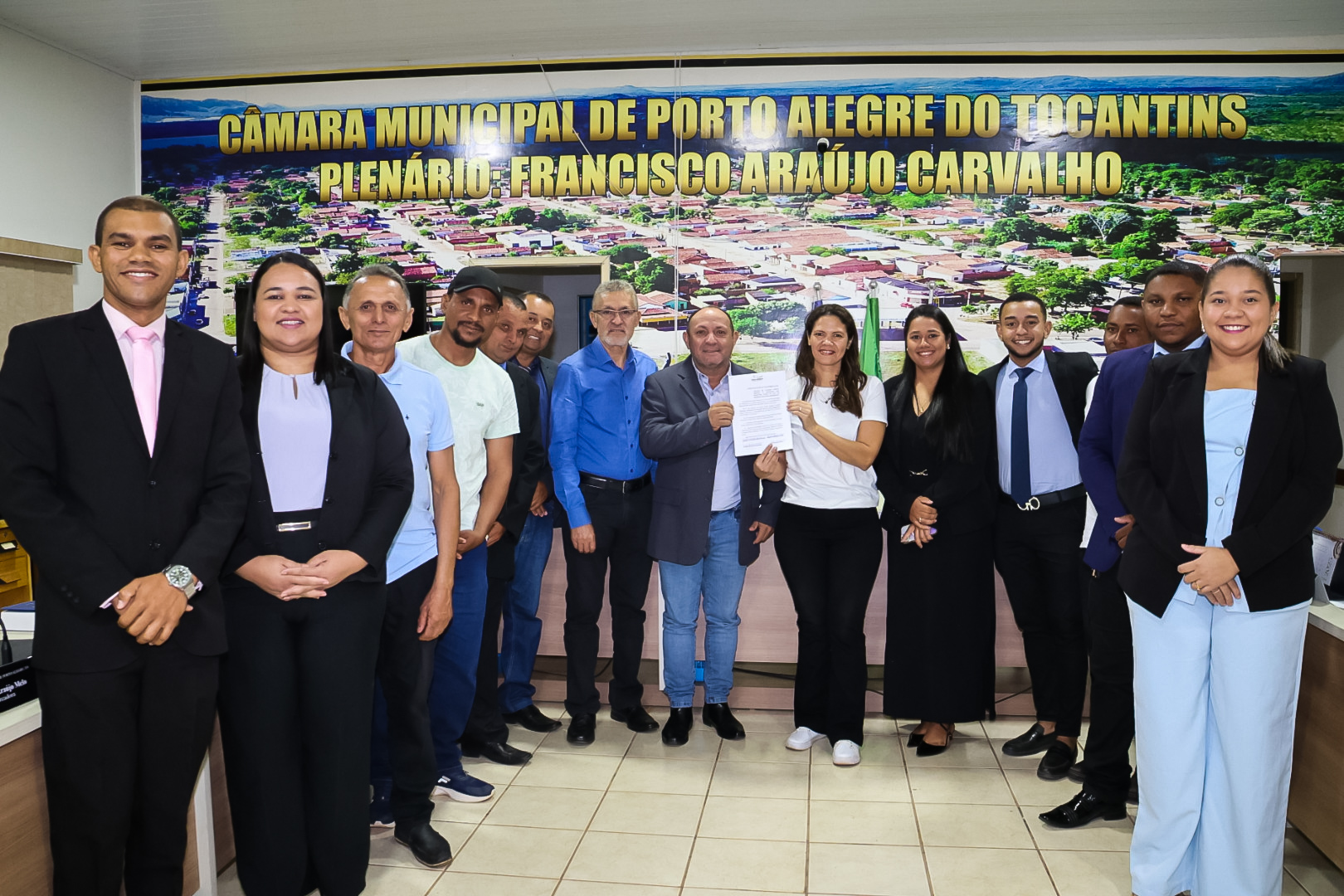 Sessão Solene e Ordinária na Câmara Municipal de Porto Alegre do Tocantins – 19 de setembro de 2025